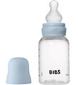 BIBS Feeding Bottle - 150 mL - PP/Silicone - Baby Blue