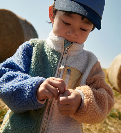Liewood Fleece Jacket - Nolan - Peppermint Multi Mix