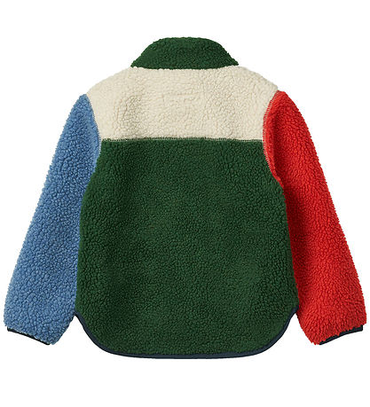 Liewood Fleece Jacket - Noam - Garden Green Multi Mix