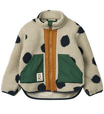 Liewood Fleece Jacket - Noam - Spot Dots/Mist