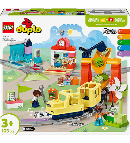 LEGO® DUPLO - Le grand train communautaire interactif 10428 - 10