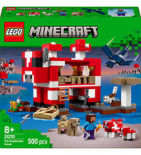 LEGO® Minecraft - The Mooshroom House 21270 - 500 Partar