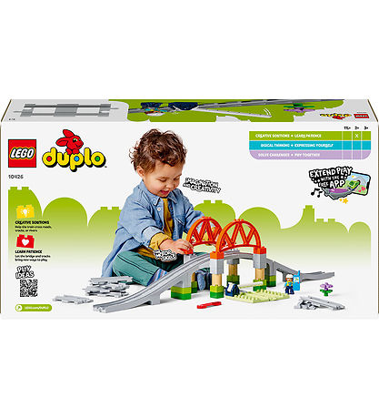 LEGO® DUPLO - Train Bridge and Tracks Expansion Set 10426 - 42 