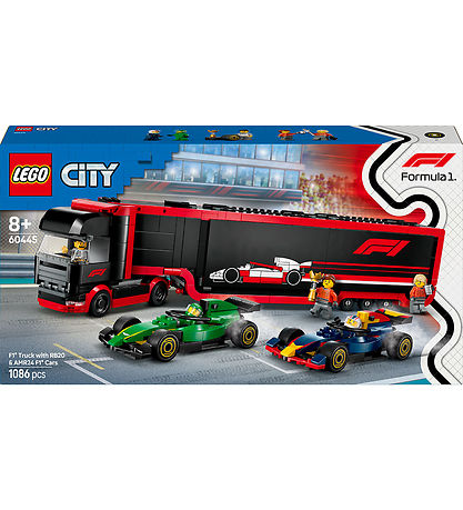 LEGO® City - F1® Truck with RB20 & AMR24 F1®... 60445 - 1086 Par