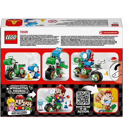 LEGO® Super Mario - Mario Kart - Yoshi Bike 72031 - 133 Delar