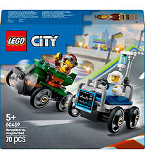 LEGO® City - Airplane vs. Hospital Bed Race Car Pack 60459 - 70 
