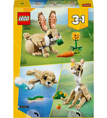 LEGO® 크리에이터 - 귀여운 토끼 31162 - 3-in-1 - 326개 부품