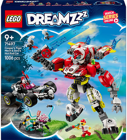 LEGO® DREAMZzz - Cooper's Tiger Mech & Zero's... 71497 -