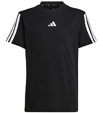 adidas Performance T-Shirt - 160 - Schwarz/Weiß