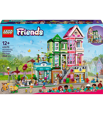 LEGO® Friends - Les appartements et boutiques de HLC... 42670 - 