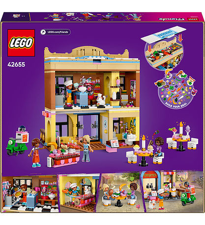 LEGO® Friends - Restaurant and Cooking School 42655 - 896 Parts