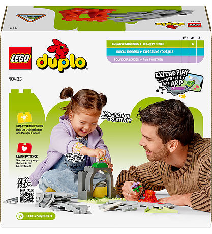 LEGO® DUPLO - Set d'extension : Les rails et le tunnel du train 