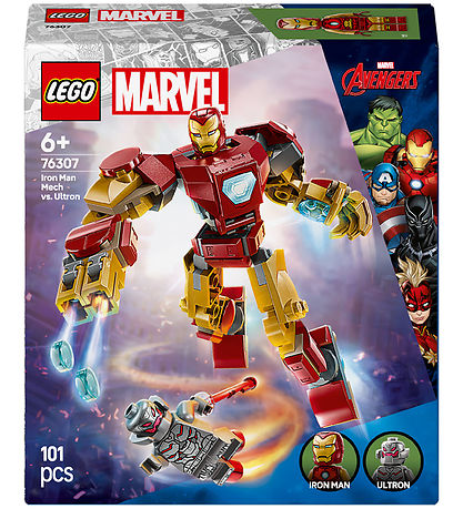 LEGO® Marvel - 아이언맨 메크 대 울트론 76307 - 101개 부품