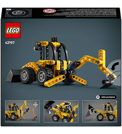 LEGO® Technic - Backhoe Loader 42197 - 104 Parts