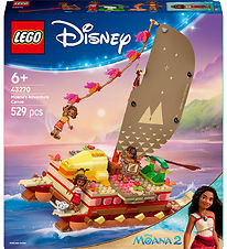 LEGO® Disney - Moana 2 - Moana's Adventure Canoe 43270 - 529 Par