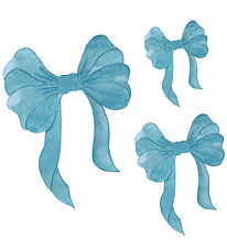 Autocollant mural That's Mine - 3 Pack - Bleu Noeud Papillon