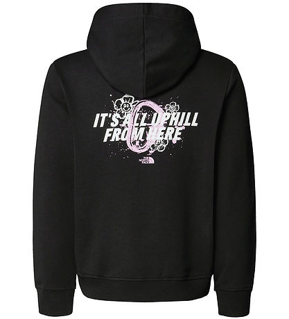 Sweat à Capuche The North Face - Graphique décontracté - Noir av