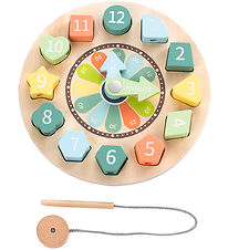 Kinder and Kids Spielzeug - Holzclock - Sortieruhr