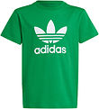 adidas Originals T-shirt - Trefoil - Green