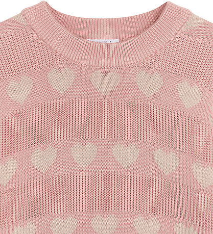 Hust and Claire Bluse - Strick - Bambus - Pos - Dusty Rose