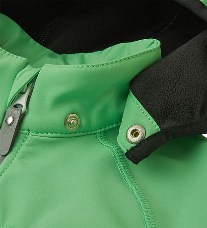 Reima Softshell Jacket w. Fleece Lining - Vantti - Green