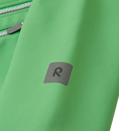 Reima Softshell Jacket w. Fleece Lining - Vantti - Green