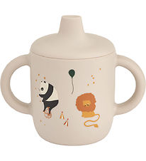 Liewood Drinkoefenbeker - Neil - Silicone - 150 ml - Circus/Sand