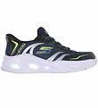 Skechers Shoes w. Light - Meteor Light - Brisk Beams - Navy/Blac