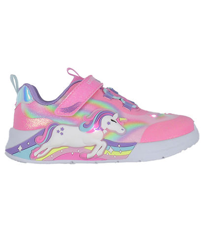 Skechers Kengät Valolla - Unicorn Chaser - Vaaleanpunainen/Multi