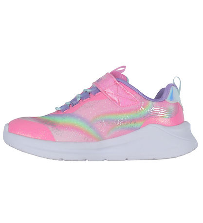 Skechers Shoes w. Light - Unicorn Chaser - Pink/Multi