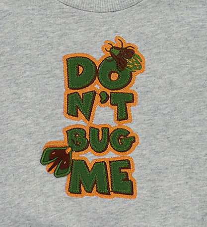 Freds World Sweatshirt - Dont Bug Me - Grau Meliert