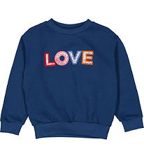 Sweat-shirt Freds World - Floraison - Marine