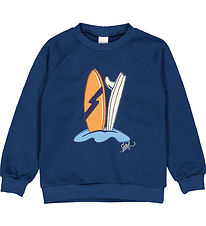 Sweat-shirt Freds World - Surf Raglan - Marine