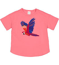 T-Shirt Freds World - Hello Perroquet - Rose