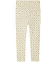 Lil' Atelier Leggings - Rib - NmfGago - Turtledove