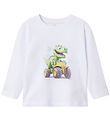 Blouse Name It - NmmVoto - Bright White/Race Dino