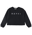 Marni Sweatshirt - Black w. Rhinestone