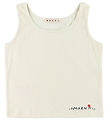 Marni Tanktop - Rib - Cropped - Hang tag Yellow