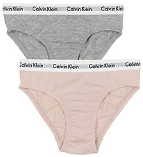 Calvin Klein Knickers - 2-Pack - Shorty - Silverpeony/Greyheathe