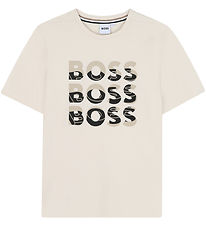 T-Shirt BOSS - Sable av. Imprimé