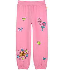 Billieblush Joggingbuxur - Bleikt M. Prentað