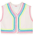 Billieblush Waistcoat - Ivory w. Neon