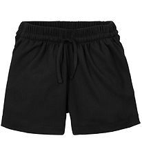 Shorts Calvin Klein - Tricot froissé - Noir
