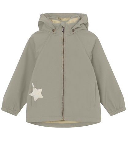 Mini A Ture Softshell Jacket w. Fleece - MatAden - Vert