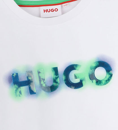 HUGO T-shirt - White w. Print