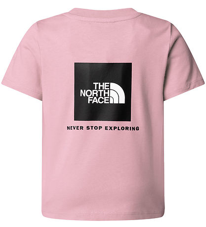The North Face T-shirt - Kid Box - Pink Clover w. Print