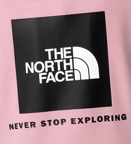 The North Face T-shirt - Kid Box - Pink Clover w. Print