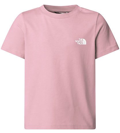 The North Face T-shirt - Kid Box - Pink Clover w. Print