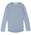 Joha Blouse - Wool - Dusty Blue