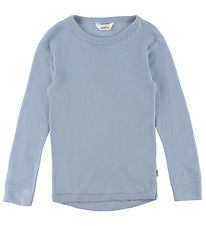 Joha Blouse - Wool - Dusty Blue